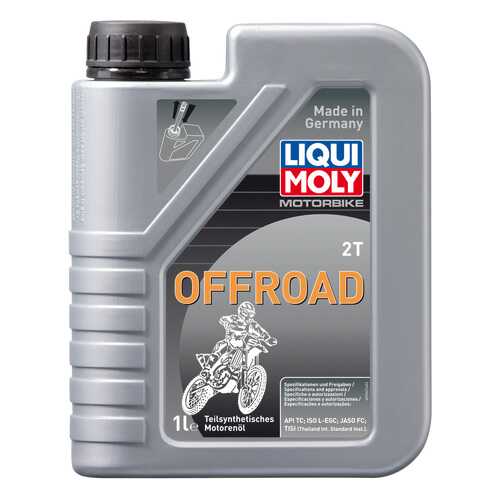 Моторное масло Liqui moly Motorbike 2T Offroad 10W-30 1л в Газпромнефть