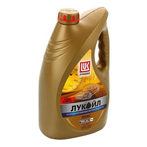 Моторное масло Lukoil Люкс Турбо дизель 10W-40 CF 4л в Газпромнефть