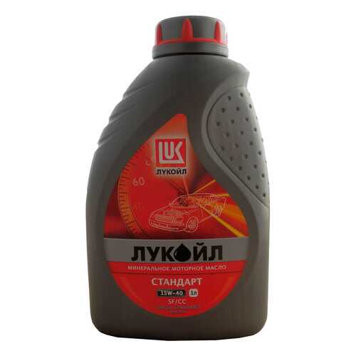 Моторное масло Lukoil Стандарт SF/CC 15W-40 1л в Газпромнефть