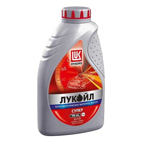 Моторное масло Lukoil Супер SGCD 5W-40 1л в Газпромнефть