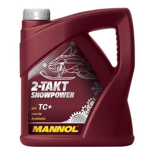 Моторное масло Mannol 2-Takt Snowpower 4л в Газпромнефть