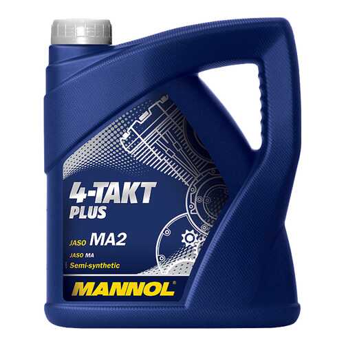 Моторное масло Mannol 4-Takt Plus 10W-40 4л в Газпромнефть