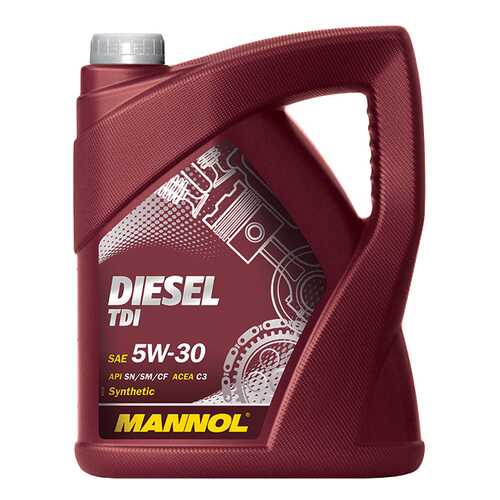 Моторное масло Mannol Diesel TDI 5W-30 5л в Газпромнефть