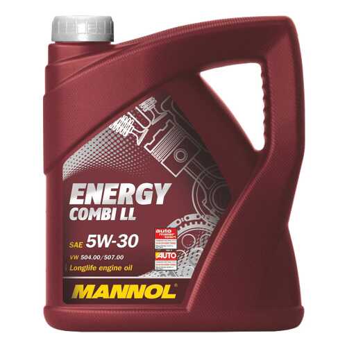 Моторное масло Mannol Ehergy Combi LL 5W-30 4л в Газпромнефть