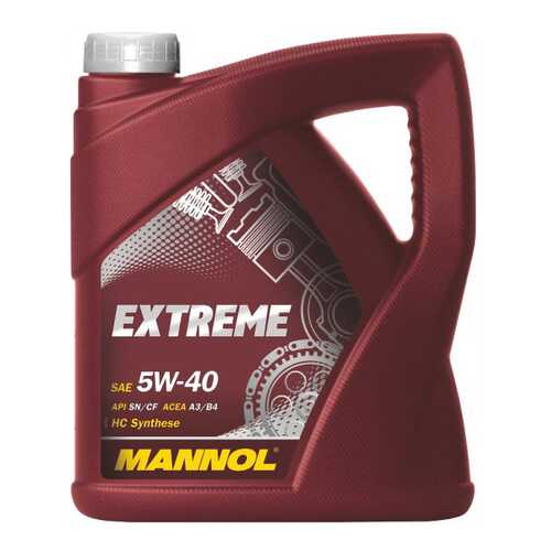 Моторное масло Mannol Extreme 5W-40 4л в Газпромнефть