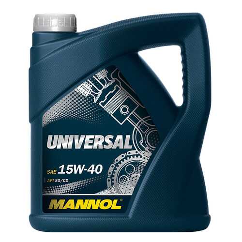 Моторное масло Mannol Universal 15W-40 4л в Газпромнефть
