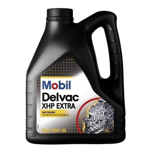 Моторное масло Mobil Delvac XHP Extra 10W-40 4л в Газпромнефть
