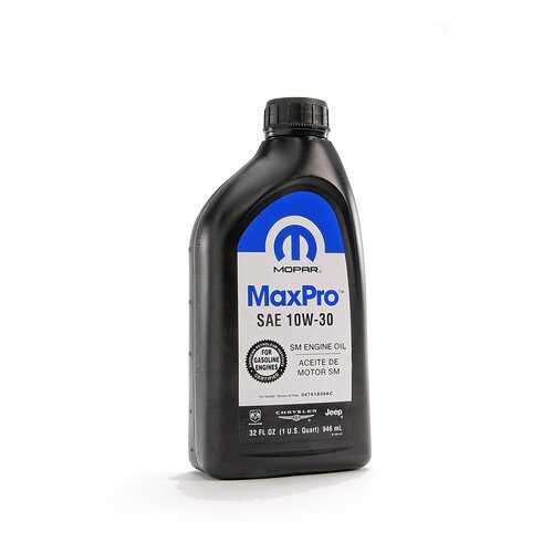 Моторное масло MOPAR MaxPro SAE 10W-30 (0,946л) в Газпромнефть