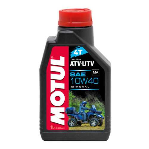 Моторное масло Motul ATV-UTV 4T 10W-40 1л в Газпромнефть