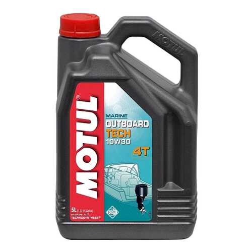 Моторное масло Motul Outboard Tech 4T 10W-30 5л в Газпромнефть