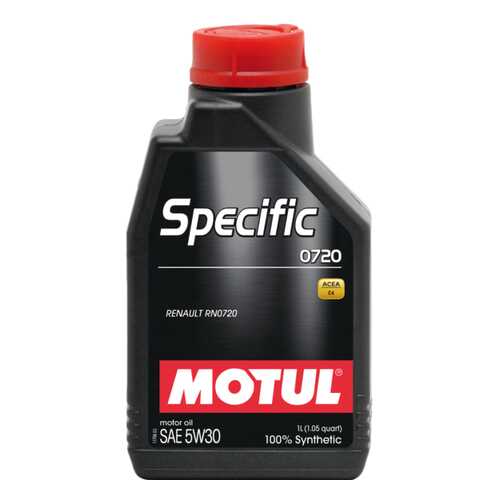 Моторное масло Motul Specific 0720 SAE 5W-30 1л в Газпромнефть