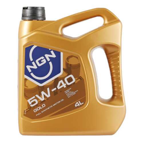 Моторное масло NGN Gold 5W-40 4л в Газпромнефть