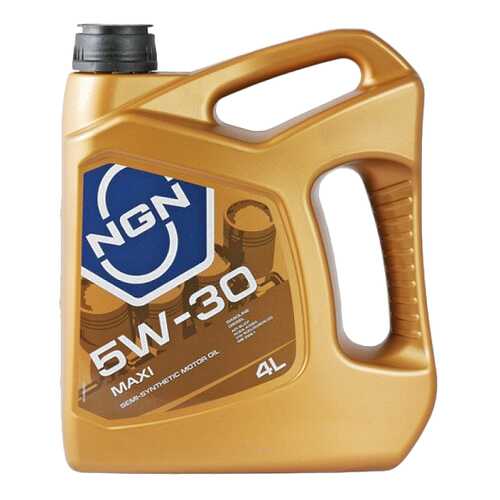 Моторное масло NGN Maxi 5W-30 4л в Газпромнефть
