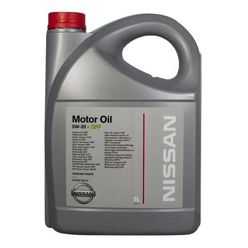 Моторное масло Nissan Fully synthetic 5W-30 DPF 5л в Газпромнефть