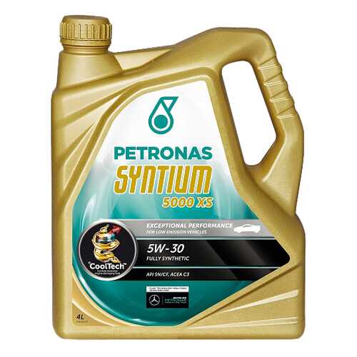 Моторное масло Petronas Syntium 5000 XS 5W-30 4л в Газпромнефть