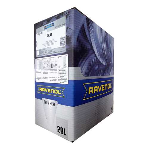 Моторное масло Ravenol DLO SAE 10W-40 20л в Газпромнефть