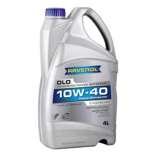 Моторное масло Ravenol DLO SAE 10W-40 4л в Газпромнефть