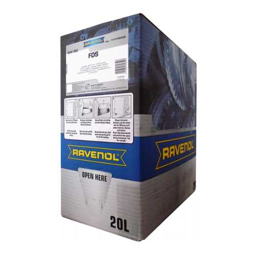 Моторное масло RAVENOL FDS SAE 5W-30 (20л) ecobox в Газпромнефть