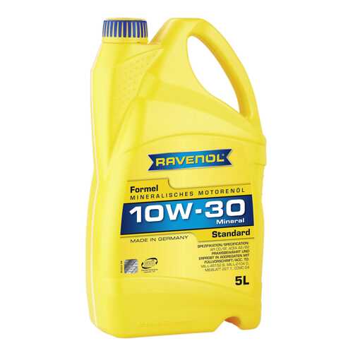 Моторное масло Ravenol Formel Standard SAE 10W-30 5л в Газпромнефть