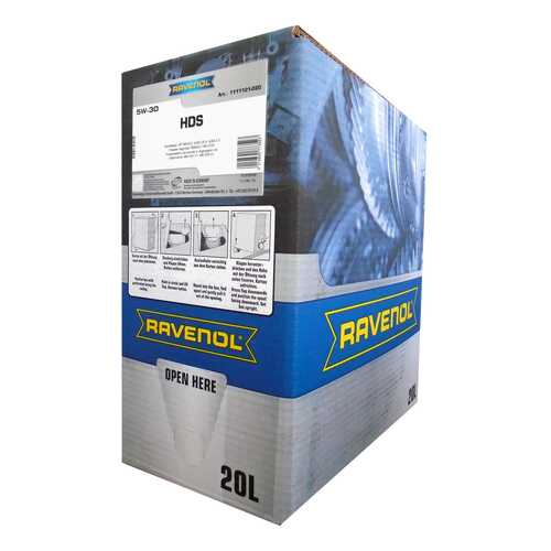 Моторное масло Ravenol HDS Hydrocrack Diesel Specif SAE 5W-30 20л в Газпромнефть