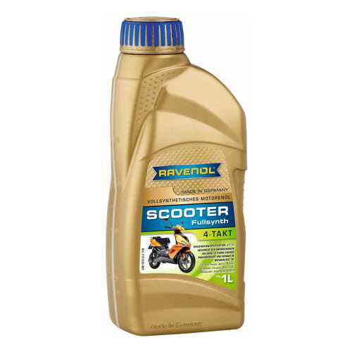 Моторное масло Ravenol Scooter 4-Takt Fullsynth 10W-40 1л в Газпромнефть