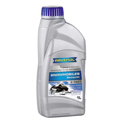 Моторное масло Ravenol Snowmobiles Teilsynth 2-Takt 5W-30 1л в Газпромнефть