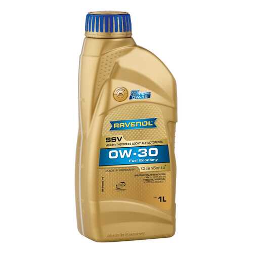 Моторное масло Ravenol SSV Fuel Economy SAE 0W-30 4л в Газпромнефть