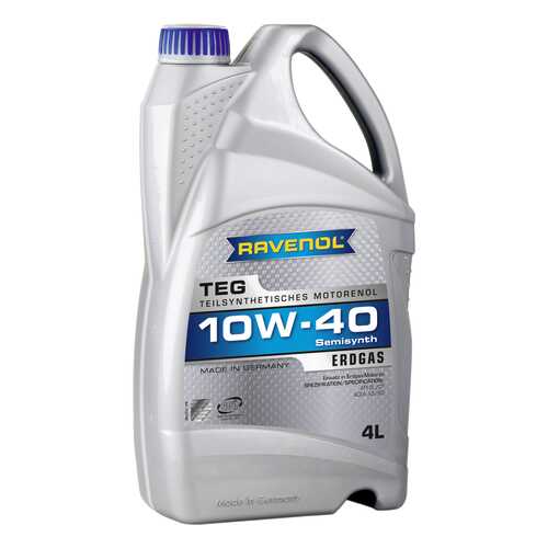 Моторное масло Ravenol TEG SAE 10W-40 4л в Газпромнефть