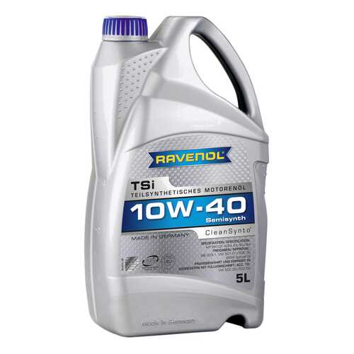 Моторное масло Ravenol TSI SAE 10W-40 5л в Газпромнефть