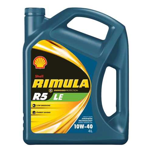 Моторное масло Shell Rimula R6 LM 10w-40 4л в Газпромнефть