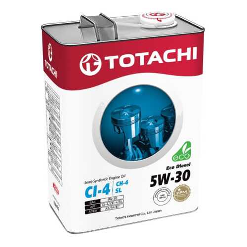 Моторное масло Totachi Eco Diesel Semi-Synthetic 5W-30 4л в Газпромнефть