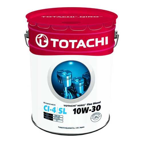 Моторное масло Totachi Niro Fine Diesel CI-4/SL 10W-30 18,98л в Газпромнефть