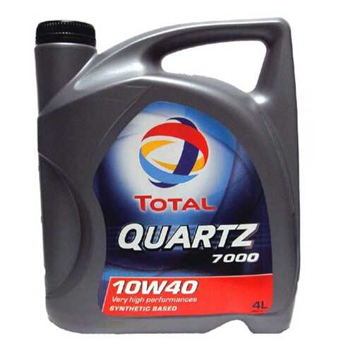 Моторное масло Total Quartz 7000 10W-40 4л в Газпромнефть