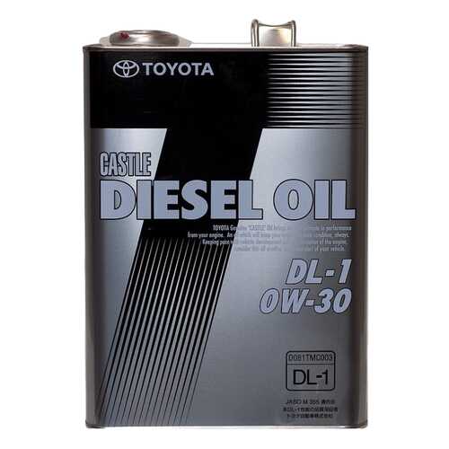 Моторное масло Toyota DL-1 0W-30 4л в Газпромнефть