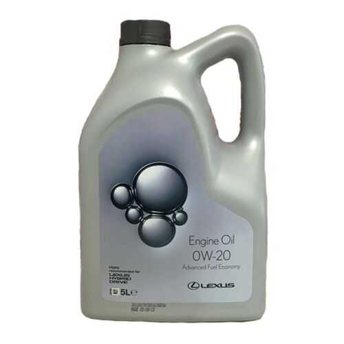 Моторное масло Toyota Engine oil synthetic 0W-20 5л в Газпромнефть