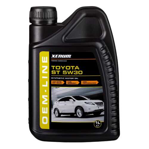 Моторное масло Xenum Oem Line Toyota ST 5W-30 1л в Газпромнефть