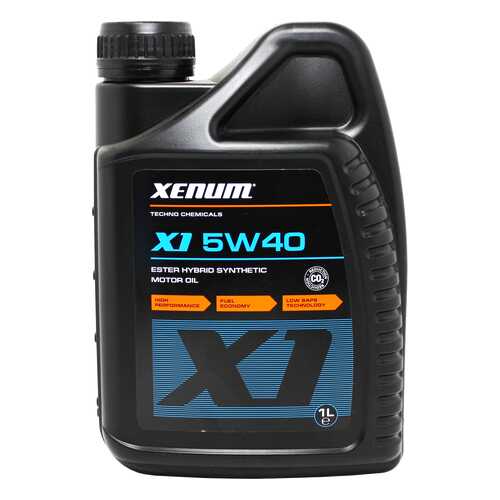 Моторное масло Xenum X1 SM/CF 5W-40 1л в Газпромнефть