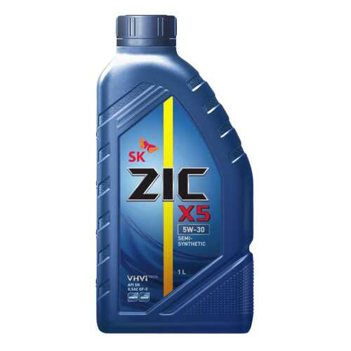 Моторное масло Zic X5 5W-30 1л в Газпромнефть