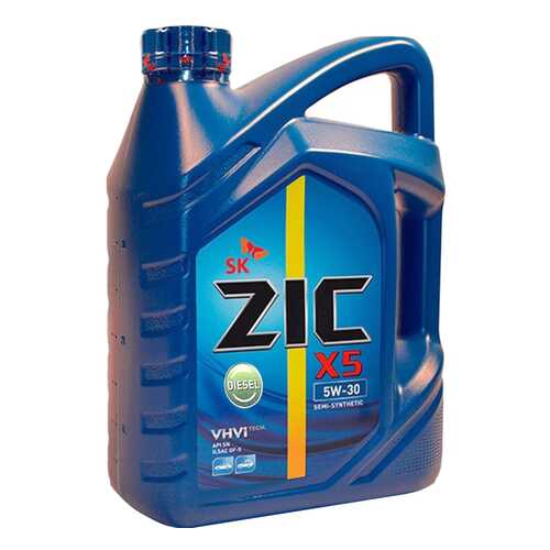 Моторное масло Zic X5 Diesel 5W-30 4л в Газпромнефть