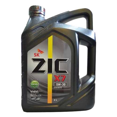 Моторное масло Zic X7 Diesel 5W-30 6л в Газпромнефть