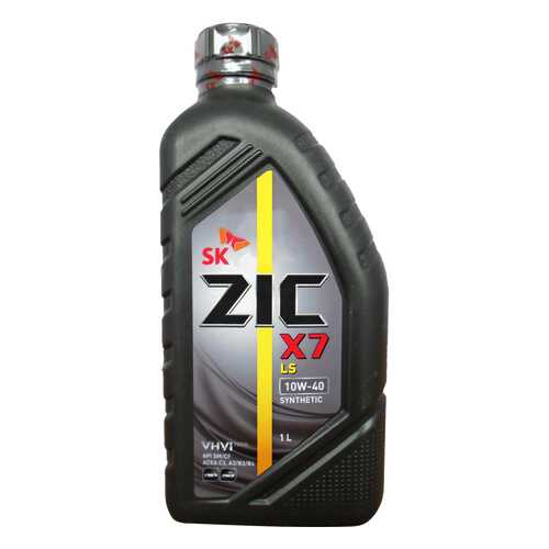 Моторное масло Zic X7 LS 10W-40 1л в Газпромнефть