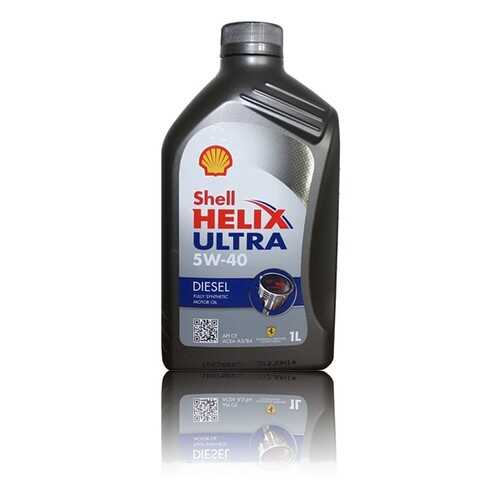 Shell Helix Ultra Diesel 5W-40 1 л. масло моторное синтетическое 5W40 1 л. в Газпромнефть