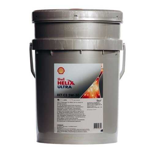 Shell Helix Ultra ECT C3 5W-30 20 л. масло моторное синтетическое 5W30 20 л. в Газпромнефть