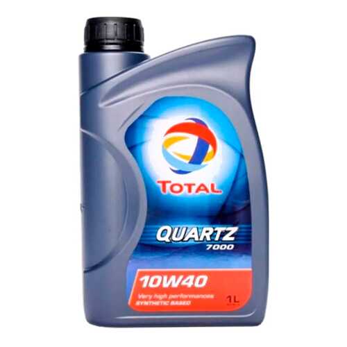 TOTAL 201528 масло моторное total quartz 7000 10w40 полусинтетическое 1 л 201528 в Газпромнефть