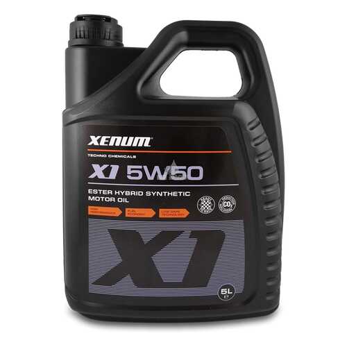 Xenum X1 5W50 Ester Hybrid synthetic motor oil 5L в Газпромнефть