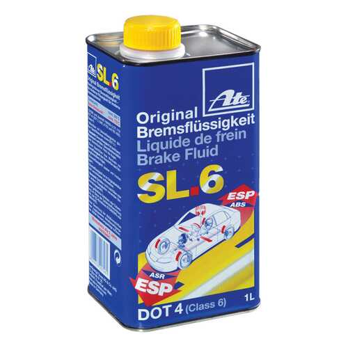 Тормозная жидкость ATE DOT 4 SL.6 1 л в Газпромнефть