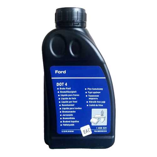 Тормозная жидкость Ford DOT-4 0.5л 1850521 в Газпромнефть