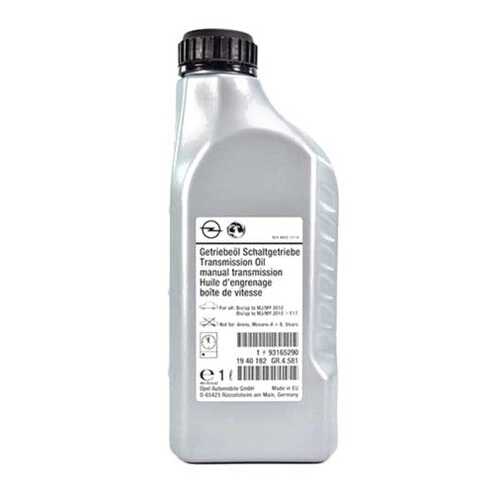 Масло трансмиссионное GM MTF 75W85 красный 1 л 93165290 в Газпромнефть
