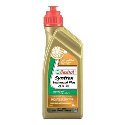 Трансмиссионное масло Castrol Syntrax Universal Plus 75w90 1л 154FB4 в Газпромнефть