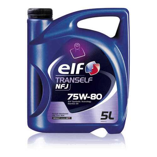Трансмиссионное масло ELF TRANSELF NFJ 75W80 5л (194756) в Газпромнефть